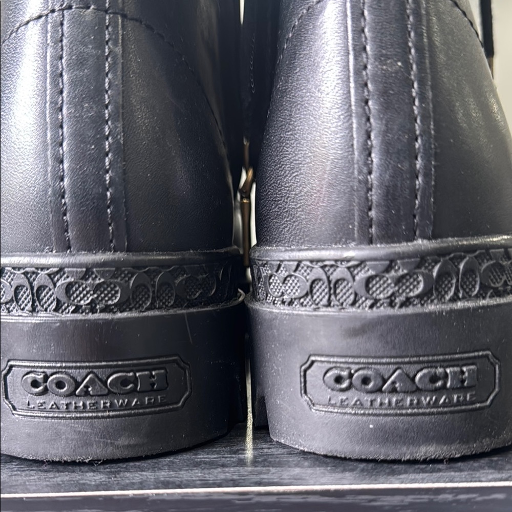 Coach women’s  Black Leather Shoes
